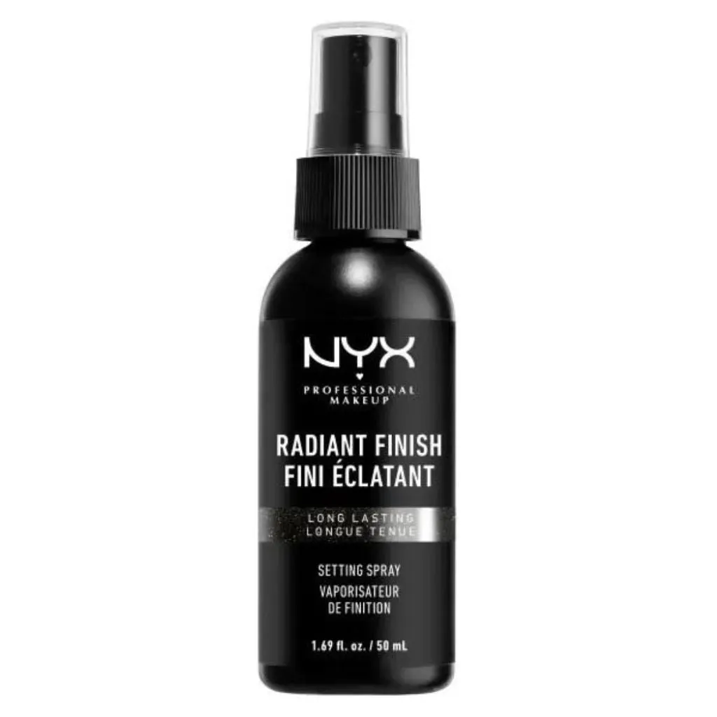 إن واي إكس بخاخ تثبيت المكياج بلمسة نهائية مشرقة 50 مل - NYX Professional Makeup Setting Radiant Spray 50 ml