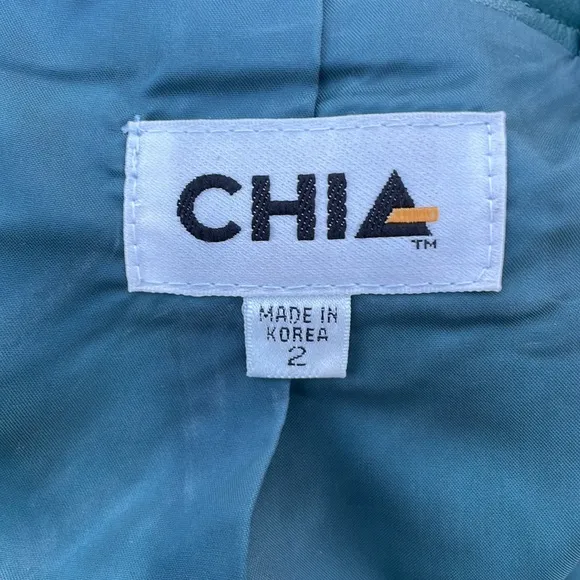 100% Genuine LEATHER Vintage Chia Pencil Skirt