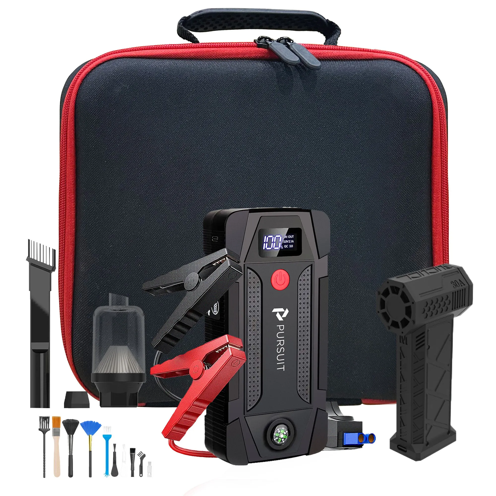 1000A-SET Emergency Power Supply & High-Speed Turbo Fan Combo – Powerful & Reliable