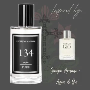 134-Men's Designer "Pure" Cologne