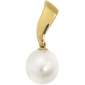 14k Yellow Gold Paspaley Cultured Pearl Pendant