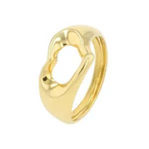 18K YG Tiffany & Co Heart Ring