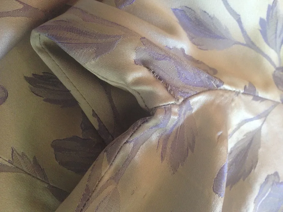 1950s Silvered Lavender Suzy Perette Dress