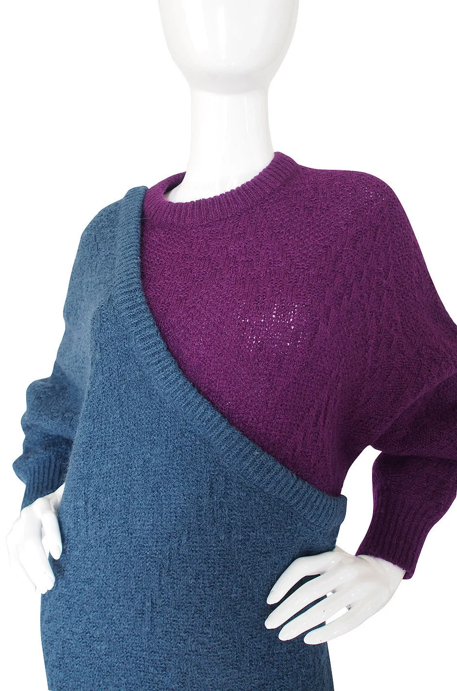 1980s Unusual Missoni "Layered" Sweater Dress