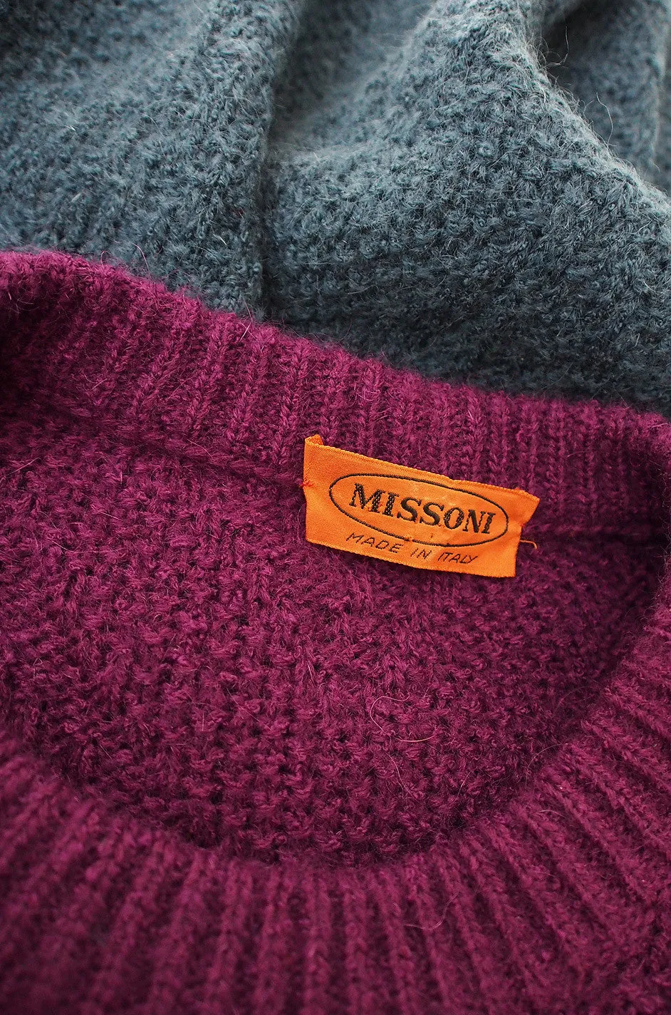 1980s Unusual Missoni "Layered" Sweater Dress