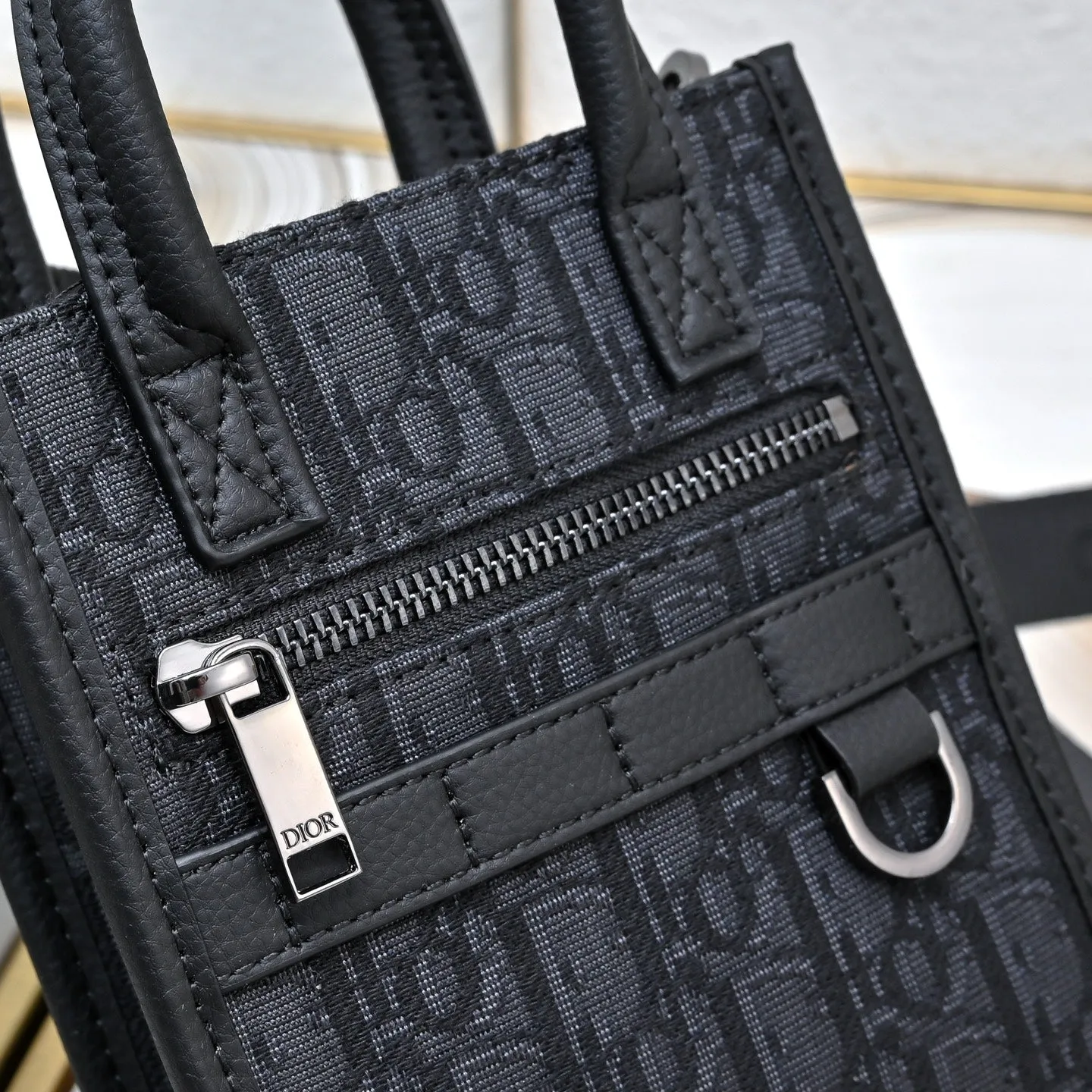 2 Color Chic Oblique Satchel bag