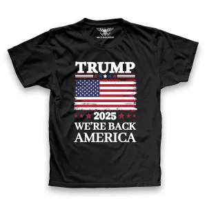 2025 We`re Back America Premium T-Shirt
