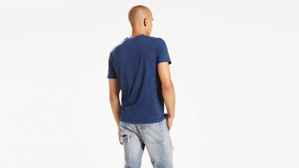 29813-0033 Levi's Premium SS Setin Sunset Pocket Medium Indigo Tee