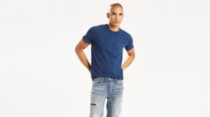 29813-0033 Levi's Premium SS Setin Sunset Pocket Medium Indigo Tee