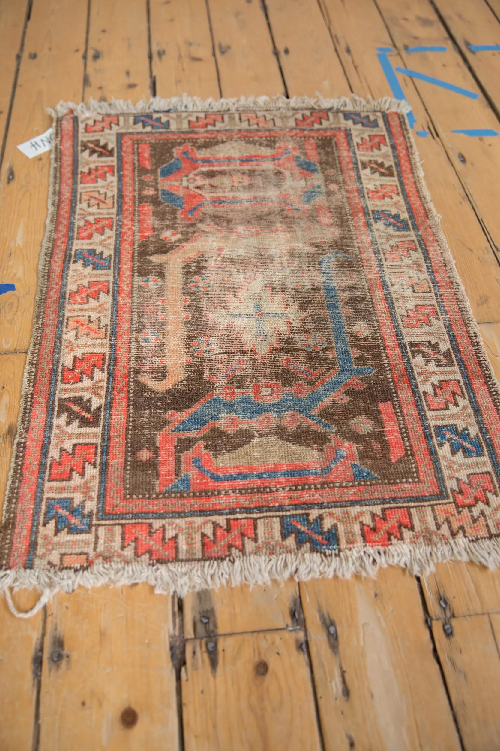 2x3 Vintage Hamadan Rug Mat