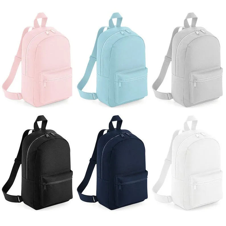 3-ITEMS Personalised Mini Backpack Bag, Blanket & Bodysuit Bundle Gift Set