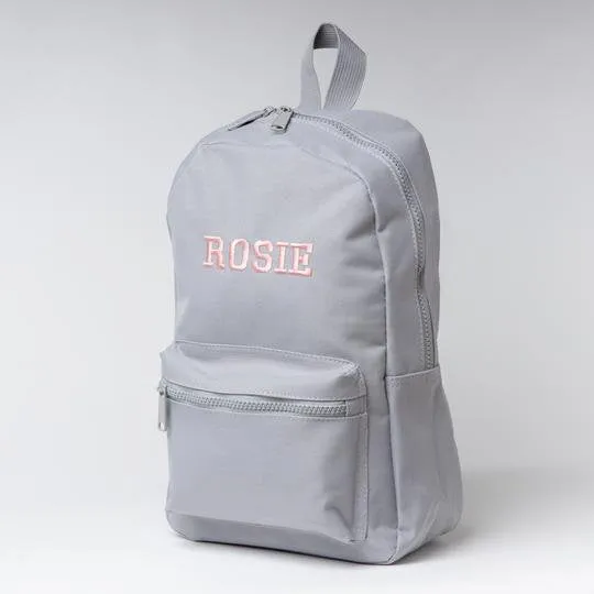 3-ITEMS Personalised Mini Backpack Bag, Blanket & Bodysuit Bundle Gift Set