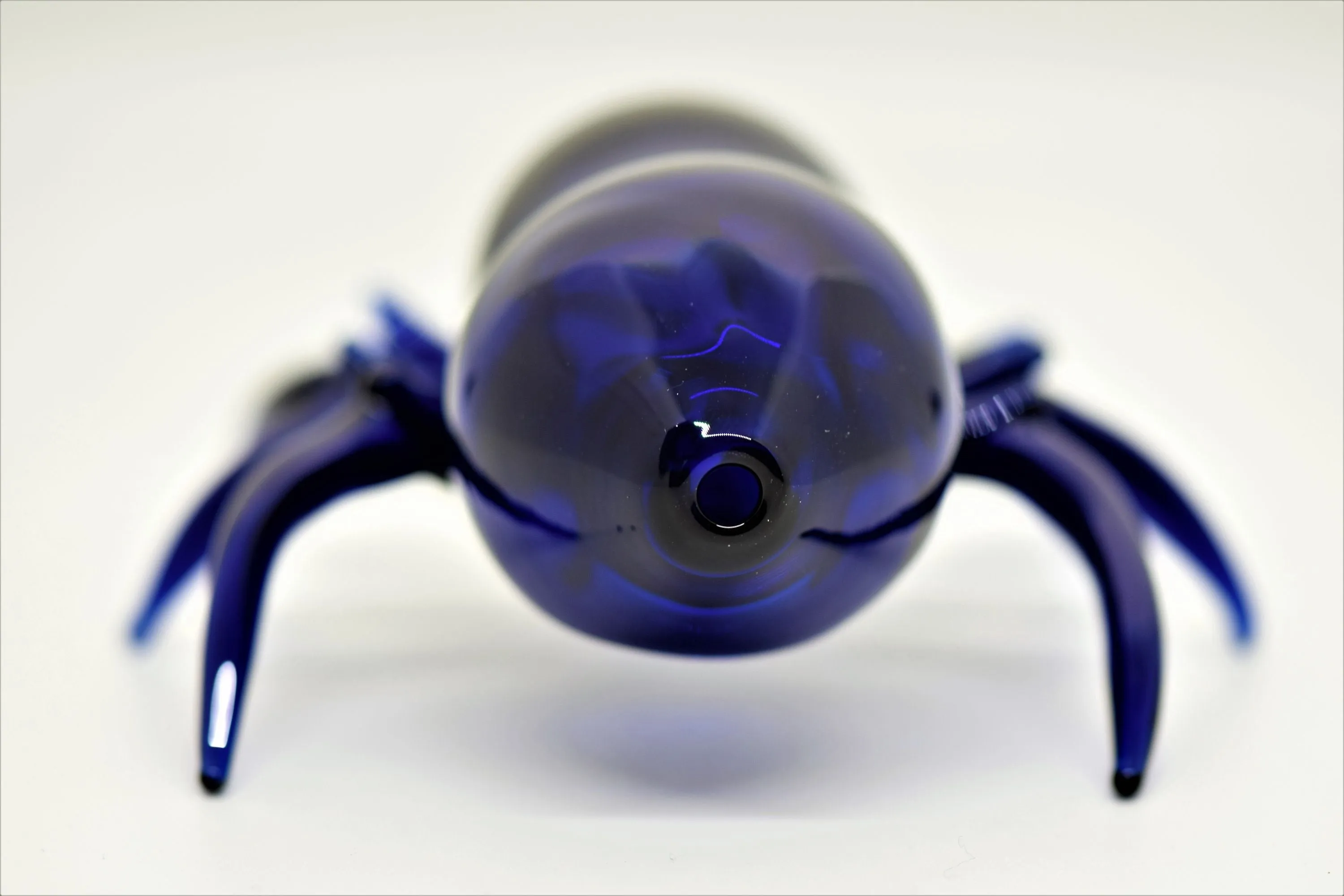 4.5" Glass Spider Pipe - Various Colors -  (1 Count)