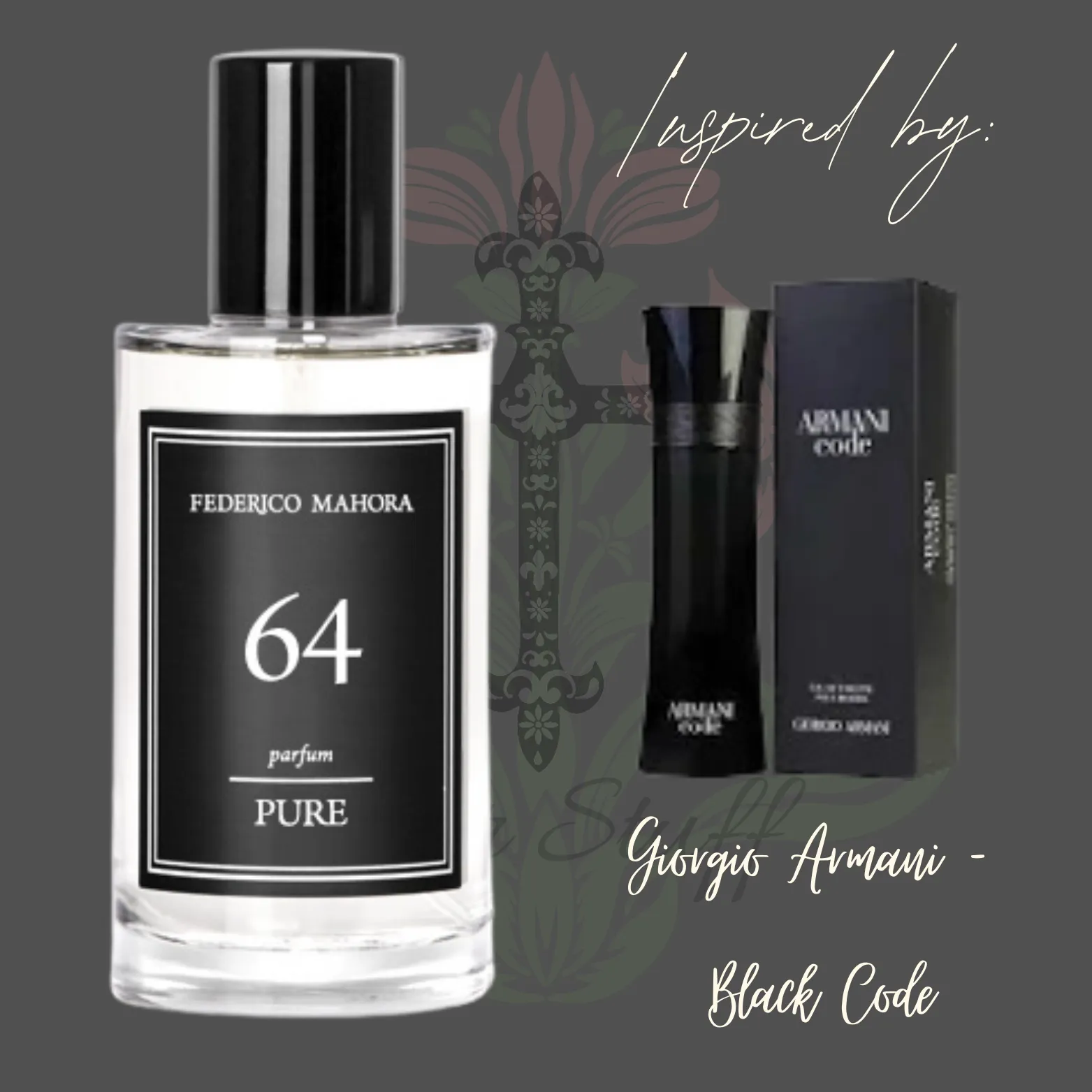 64- Men's Designer "Pure" Cologne INTENSE