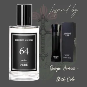 64- Men's Designer "Pure" Cologne INTENSE
