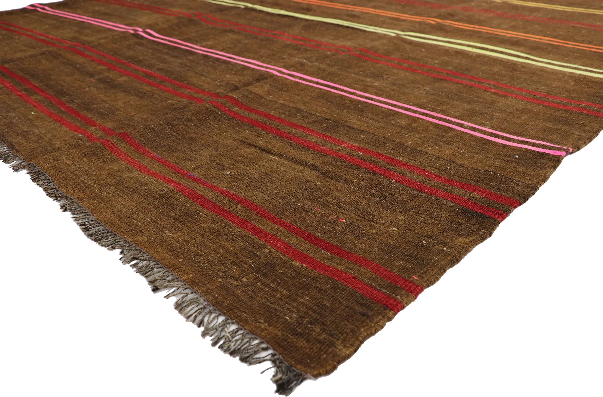 7'6" x 12'3" Vintage Kilim Rug