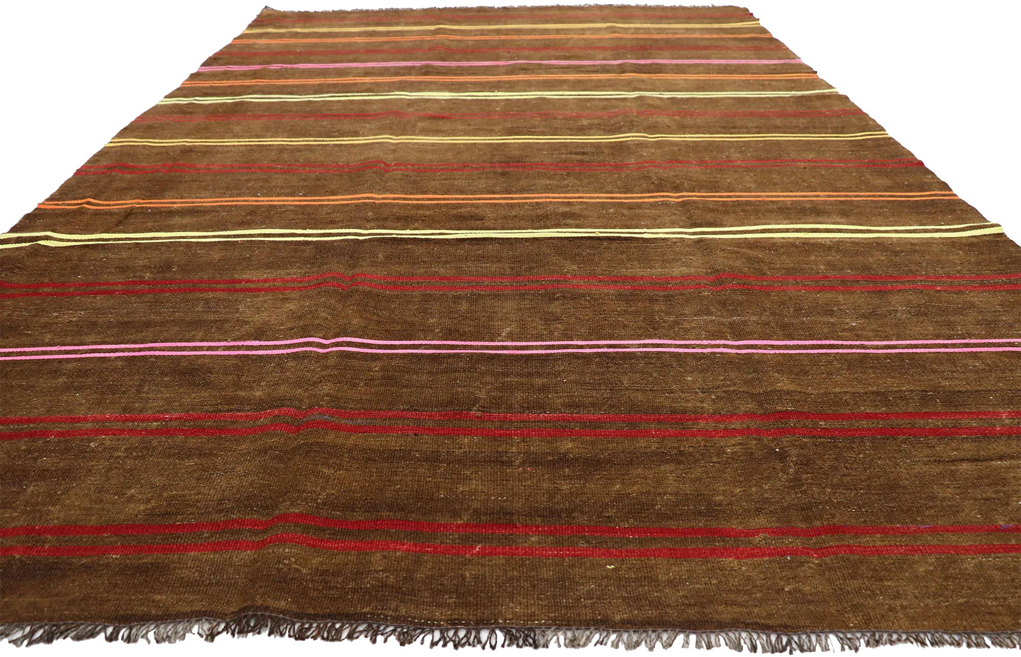 7'6" x 12'3" Vintage Kilim Rug