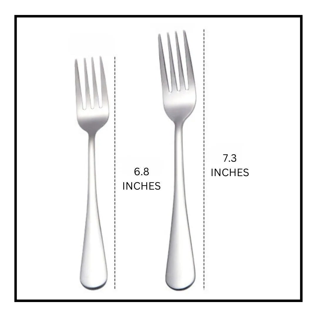 9-Piece Travel Flatware Set (Glossy White Ombre)
