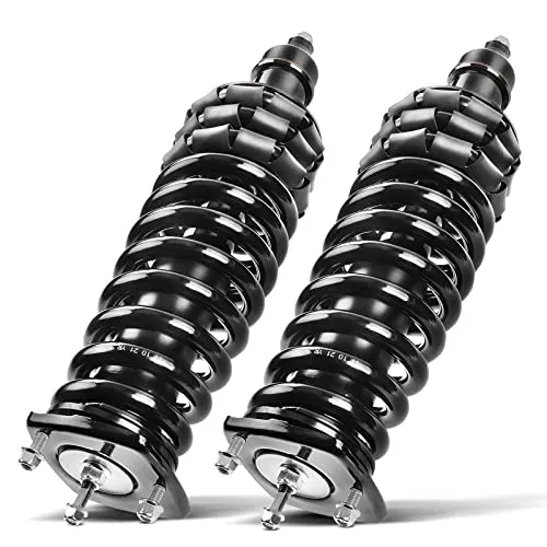 A-Premium Complete Struts Coil Springs Assembly Compatible with Mercedes-Benz ML320 1998-2003 ML350 2003-2005 ML430 ML500 Rear Left and Right 2-PC Set