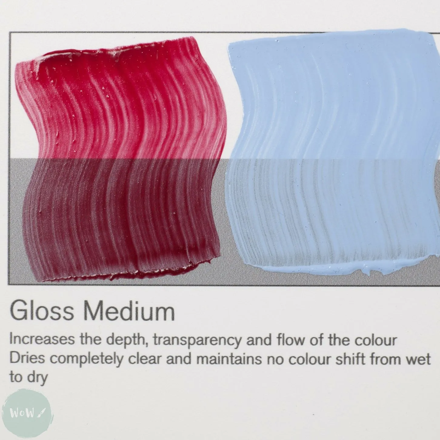 ACRYLIC MEDIUMS - Winsor & Newton PROFESSIONAL -  GLOSS MEDIUM - 250ml