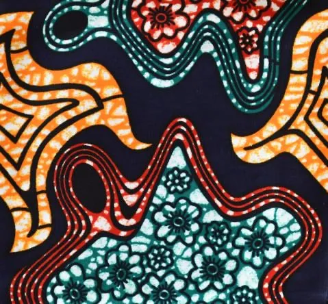 African Print Cotton Napkins - Set of 4