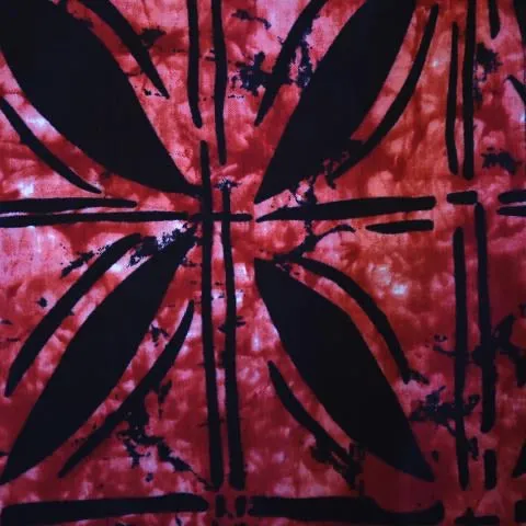 African Print Cotton Napkins - Set of 4