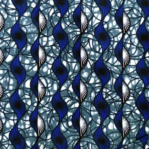 African Print Cotton Napkins - Set of 4