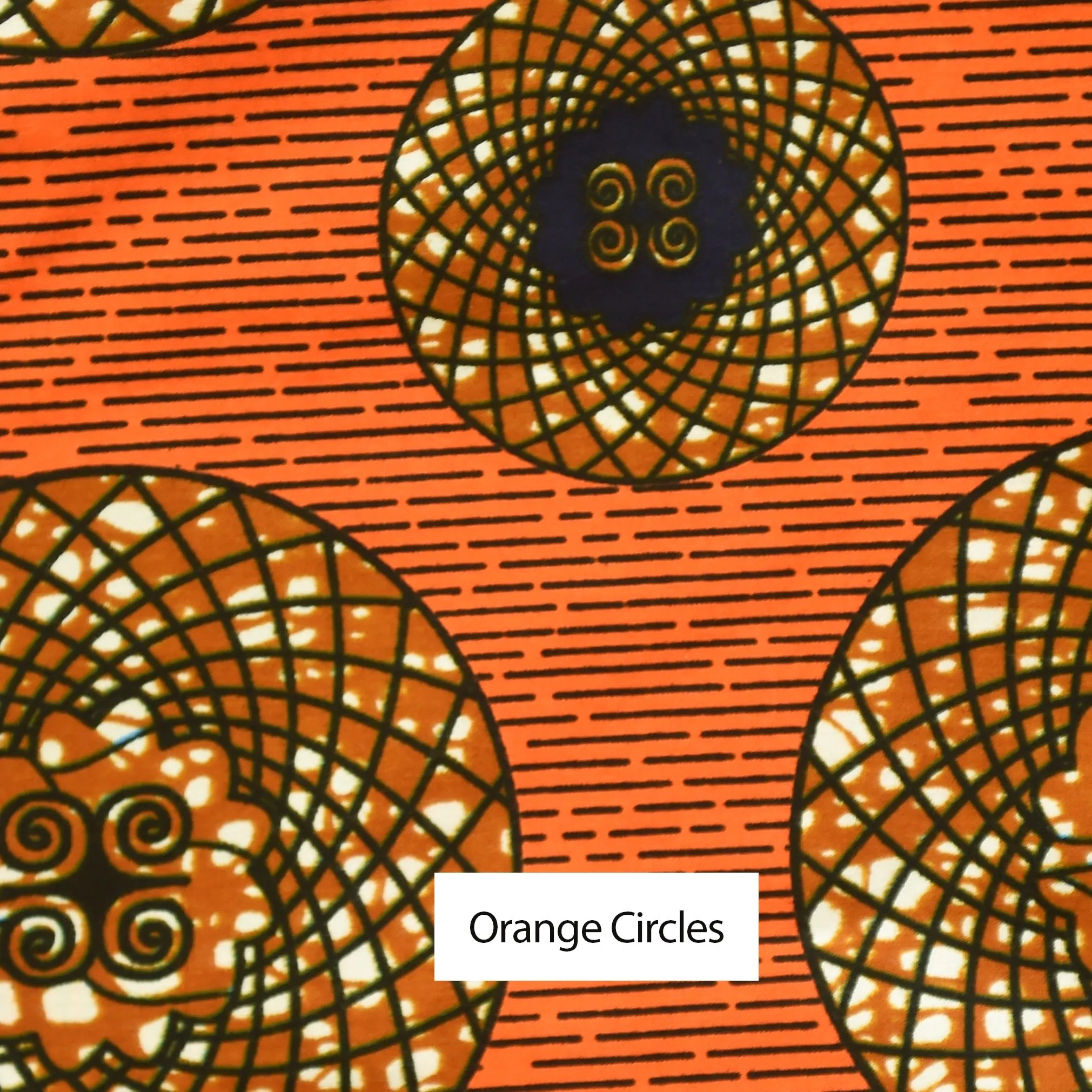 African Print Cotton Napkins - Set of 4