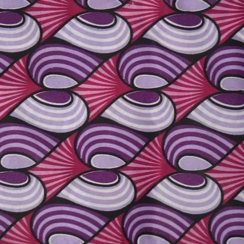 African Print Cotton Napkins - Set of 4