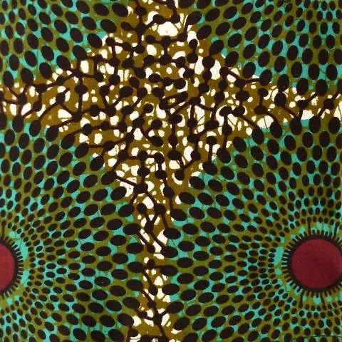 African Print Cotton Napkins - Set of 4