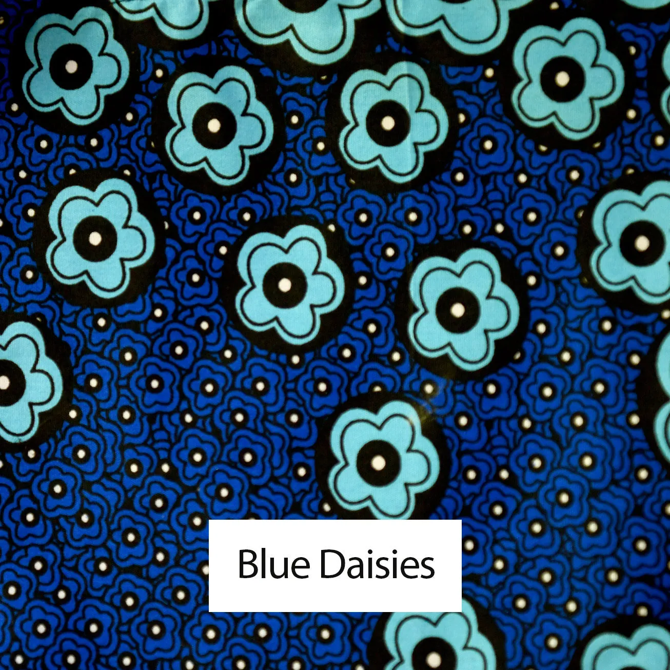 African Print Cotton Napkins - Set of 4