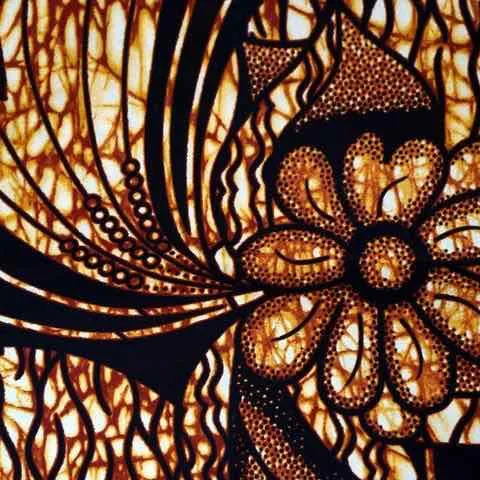 African Print Cotton Napkins - Set of 4