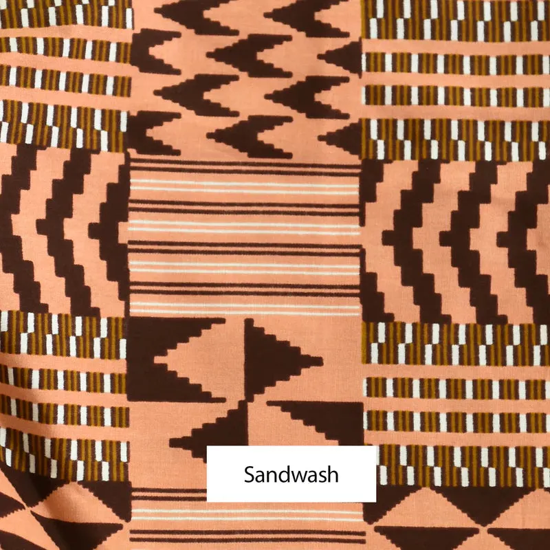 African Print Cotton Napkins - Set of 4