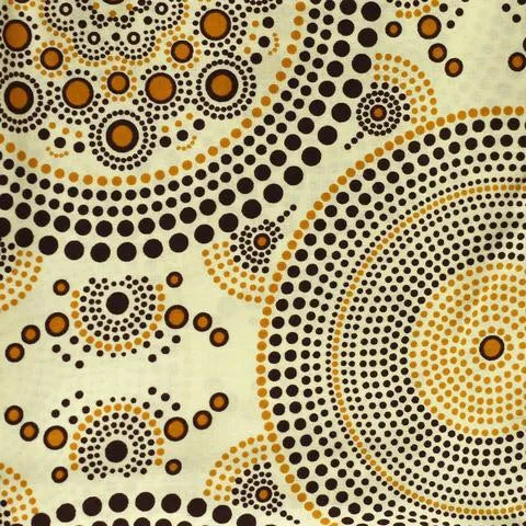 African Print Cotton Napkins - Set of 4