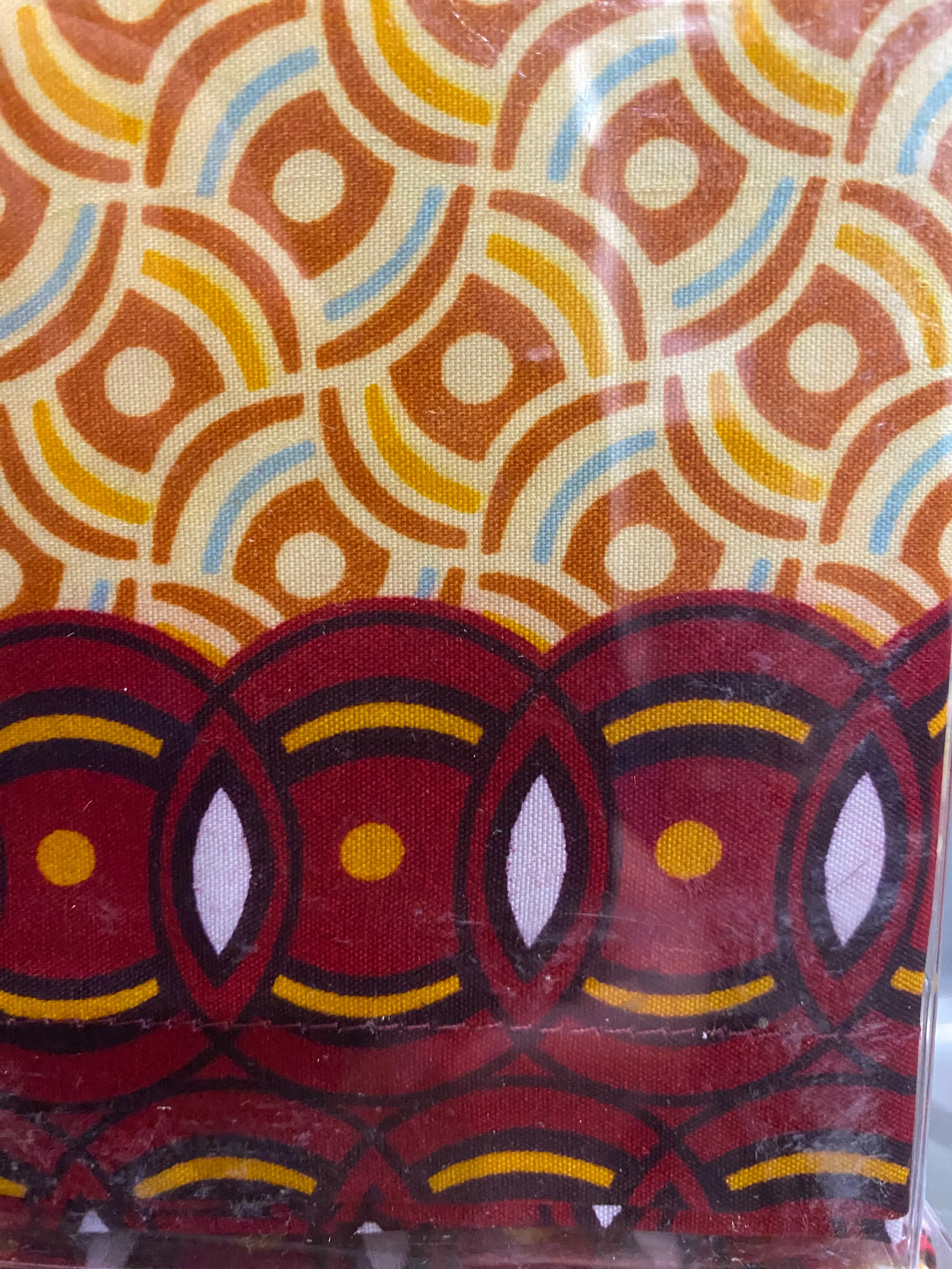 African Print Cotton Napkins - Set of 4