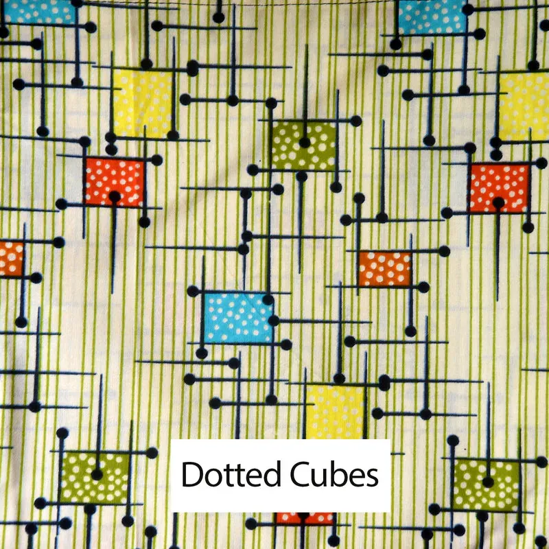 African Print Cotton Napkins - Set of 4
