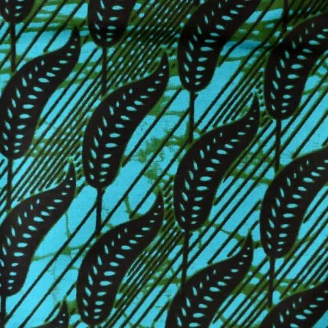 African Print Cotton Napkins - Set of 4