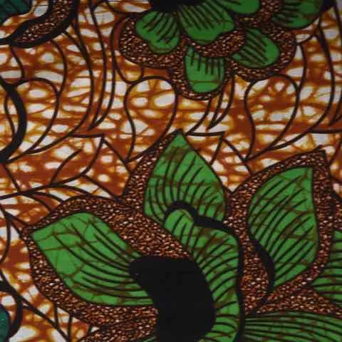 African Print Cotton Napkins - Set of 4