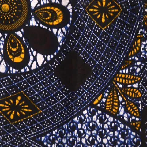 African Print Cotton Napkins - Set of 4