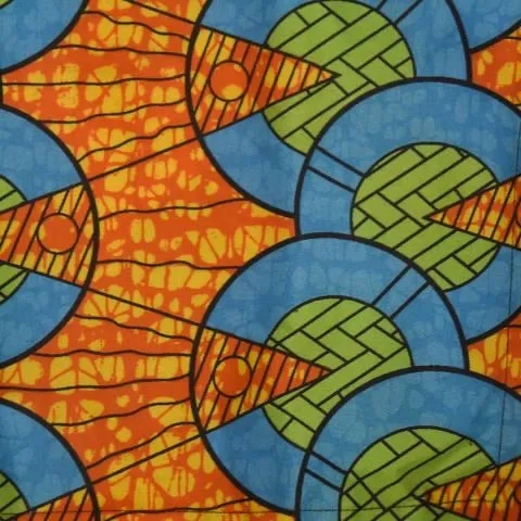 African Print Cotton Napkins - Set of 4