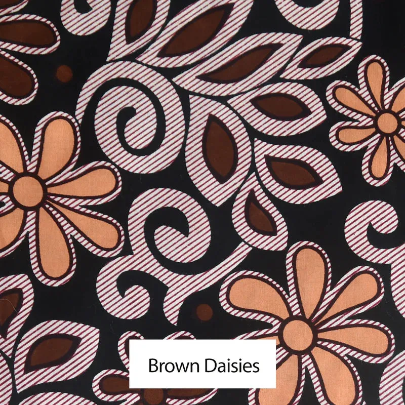African Print Cotton Napkins - Set of 4