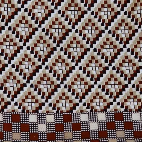 African Print Cotton Napkins - Set of 4