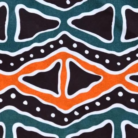 African Print Cotton Napkins - Set of 4