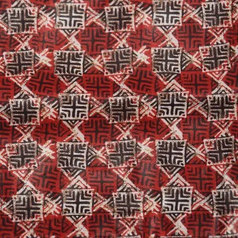 African Print Cotton Napkins - Set of 4