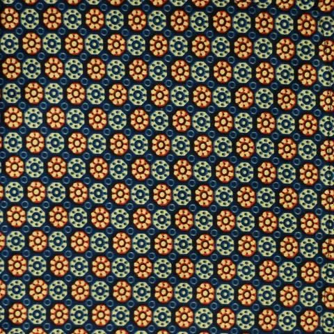 African Print Cotton Napkins - Set of 4