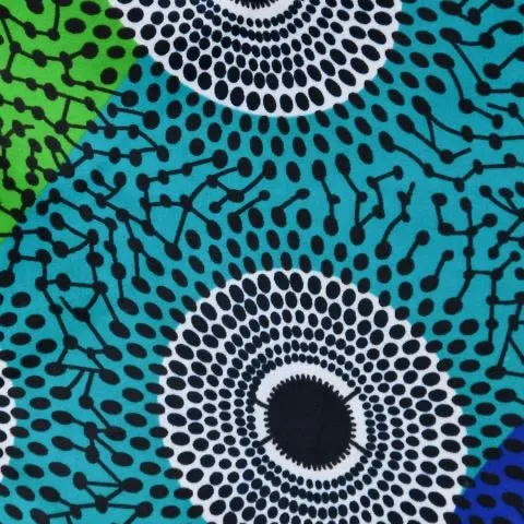African Print Cotton Napkins - Set of 4