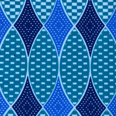 African Print Cotton Napkins - Set of 4