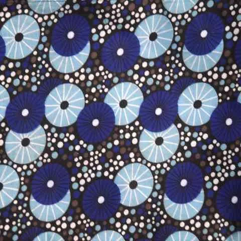 African Print Cotton Napkins - Set of 4