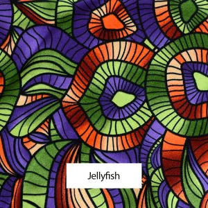 African Print Cotton Napkins - Set of 4