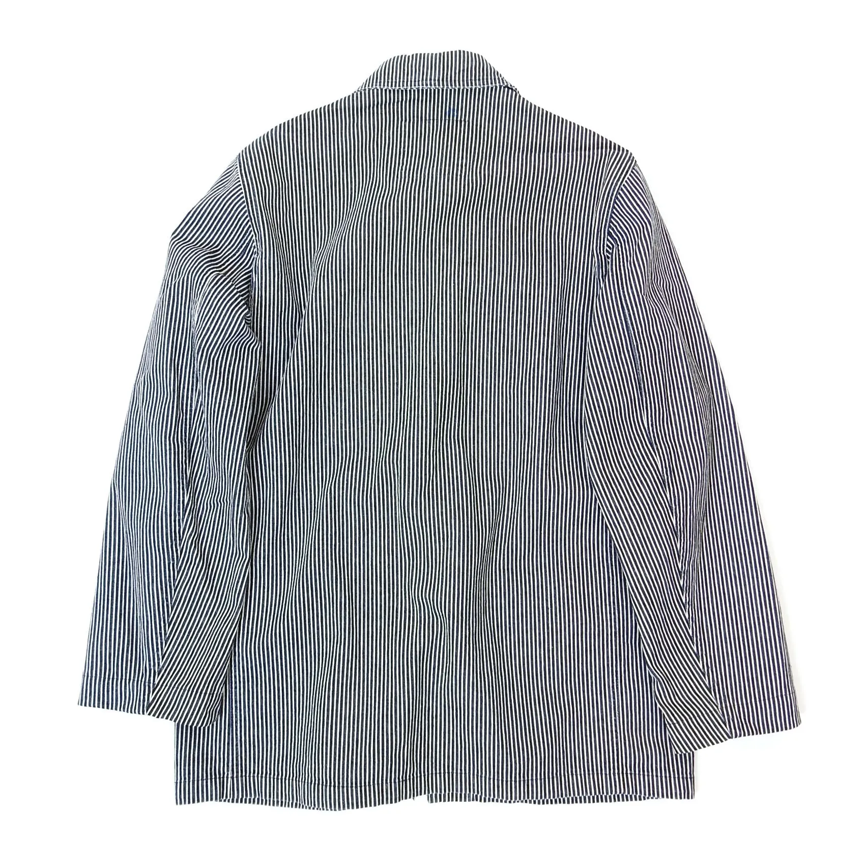 Agnis B Railroad Stripe Chore Coat Size Small
